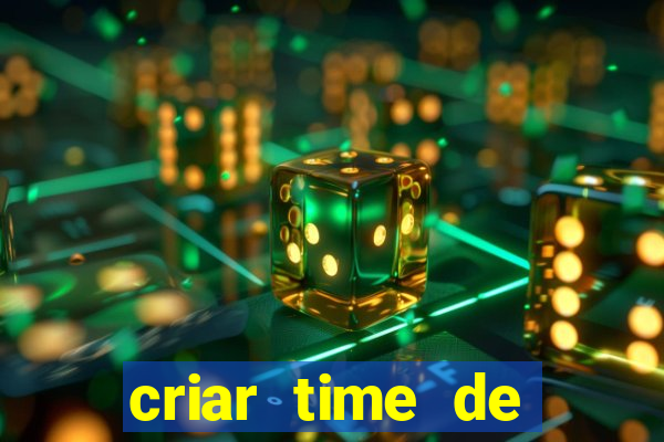 criar time de futebol simulador